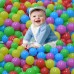 100 Pcs Kids  Safe Plastic Playballs for Playpen Ball Pits Tents Baby Pool Colorful Toy